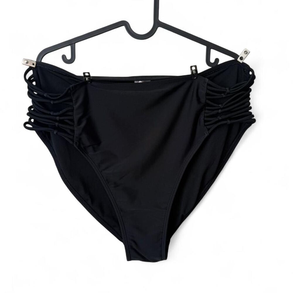 Xhilaration Women's Black Bikini-and-tankini-bottoms